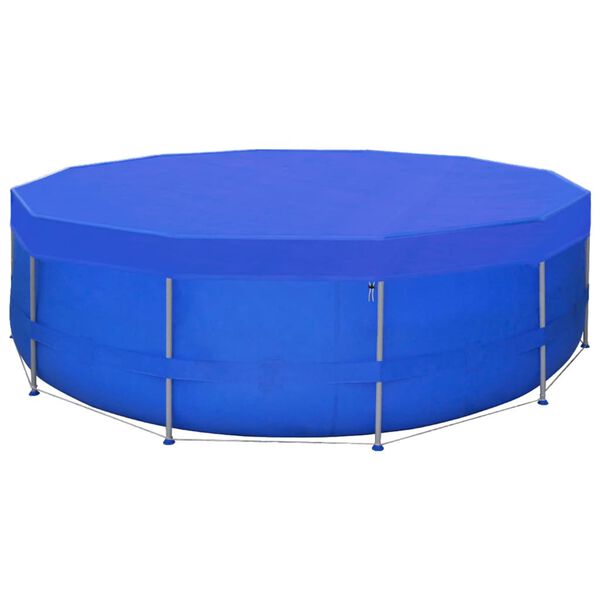 vidaXL Coperture per Piscina 2 pz in PE Rotonde 540 cm 90 g/m²