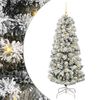 vidaXL Albero di Natale Artificiale con Rami Pieghevoli 150 cm