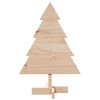 vidaXL Albero di Natale Decorativo in Legno 70 cm in Legno Massello
