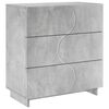 vidaXL Credenza Grigio Cemento 70 x 38 x 75 cm Legno ingegnerizzato