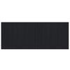 vidaXL Tappeto Rettangolare Nero 80x200 cm in Bamb&ugrave;