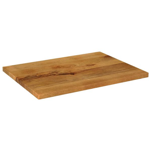 vidaXL Piano per Tavolo 90x70x3,8 cm Rettangolare Legno Massello Mango
