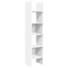 vidaXL Libreria Bianca 40x35x180 cm in Legno Multistrato