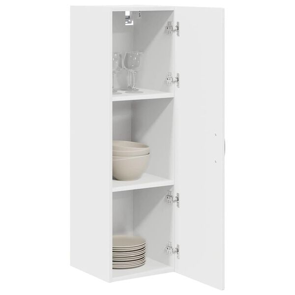 vidaXL Mobile da cucina Bianco 30 x 31 x 100 cm Legno multistrato