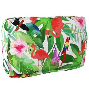 vidaXL Cuscino Floreale Multicolore 70 x 40 x 12 cm Tessuto Oxford