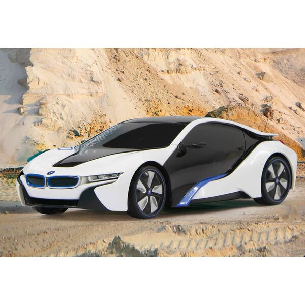 JAMARA Supercar RC BMW I8 2,4 GHz 1:24 Bianco