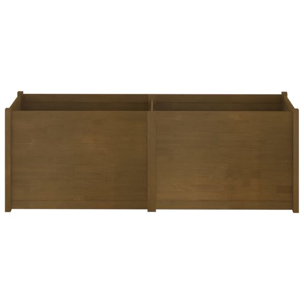 vidaXL Fioriera da Giardino Ambra 200x50x70 cm Legno Massello di Pino