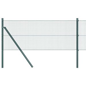 vidaXL Palo della recinzione Verde