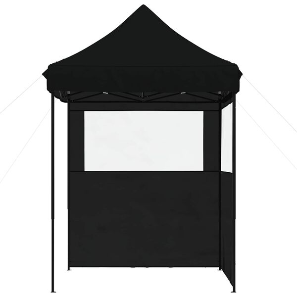 vidaXL Tenda Party Nero 200 x 200 x 306 cm Tessuto Oxford