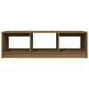 vidaXL Tavolino da Salotto ambra 110x50x34 cm Legno Massello di Pino