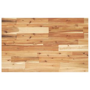 vidaXL Piano Scrivania Non Trattato 60x50x2cm Legno Massello di Acacia
