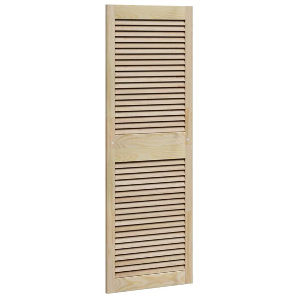 vidaXL Porta per Armadio 4 pcs Naturale 140.5 x 2.1 x 49.5 cm