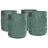 vidaXL Sacchi per Rifiuti da Giardino 4 pcs Verde 79 x 79 x 99.5 cm