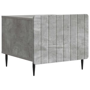 vidaXL Tavolino da salotto con cassetto Grigio Cemento 49 x 50 x 42 cm
