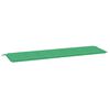 vidaXL Cuscino per Panca Verde 180x50x3 cm in Tessuto Oxford