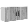 vidaXL Armadietto a muro PORTO Grigio Sonoma 80 x 31 x 40 cm