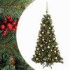 vidaXL Albero di Natale artificiale con palline 150 cm 150 LED
