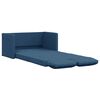 vidaXL Divano Letto da Terra 2 in 1 Blu 112x174x55 cm Tessuto