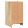 vidaXL Armadio da Notte con cassetto rovere sonoma 38 x 38 x 66 cm