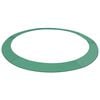 vidaXL Tampone di Sicurezza PE Verde per Trampolino Rotondo di 3,66 m