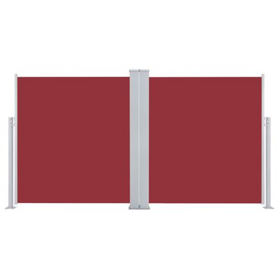 vidaXL Tenda da Sole Laterale Retrattile 170x600 cm Rossa