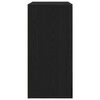 vidaXL Credenza Rovere Nero 79 x 38 x 80 cm Legno multistrato