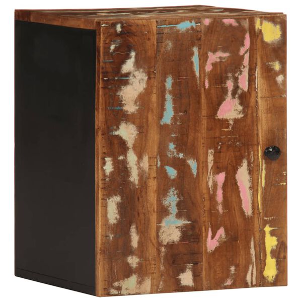 vidaXL Mobile da Bagno a Parete 38x33x48cm Legno Massello di Recupero