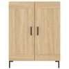 vidaXL Credenza Rovere Sonoma 69,5x34x180 cm in Legno Multistrato
