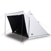 vidaXL Tenda Familiare Tipi 6 Persone Bianca Tessuto Impermeabile