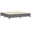 vidaXL Struttura letto piattaforma Grigio chiaro 200 x 200 cm