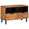 vidaXL Mobile TV Finitura Marrone Acacia 70 x 33 x 46 cm