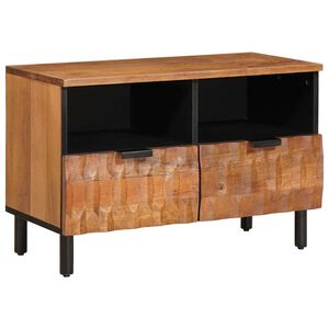 vidaXL Mobile TV Finitura Marrone Acacia 70 x 33 x 46 cm