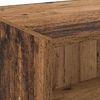 vidaXL Credenza Legno vecchio 80 x 42,5 x 185 cm Legno multistrato