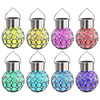 vidaXL Lampade Solari Sospese 8 pz con LED RGB