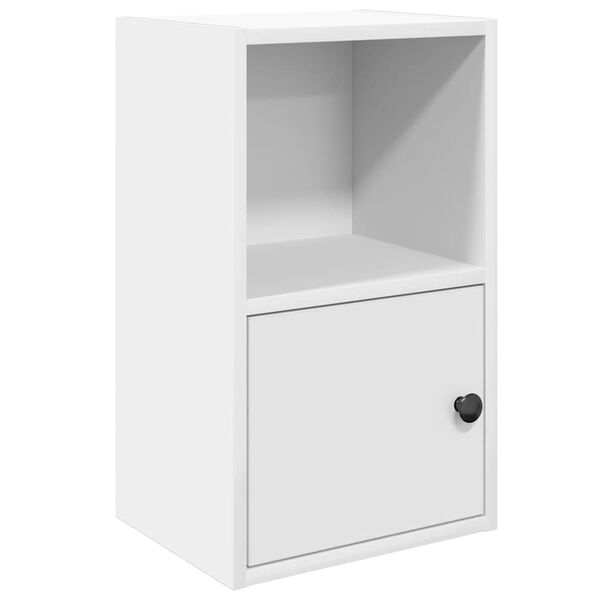 vidaXL Libreria Bianca 31x24x52 cm in Legno Multistrato