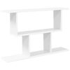 vidaXL Scaffale da parete Bianco 80 x 15 x 50,5 cm