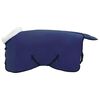 vidaXL Coperta per Cavalli Blu navy 105 cm Felpa in pile