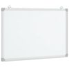 vidaXL Lavagna Magnetica 80x60x1,7 cm in Alluminio