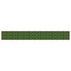 vidaXL Schermo per balcone con foglie Verde 600 x 75 cm