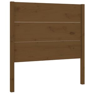 vidaXL Testiera per Letto ambra 81x4x100 cm in Legno Massello di Pino