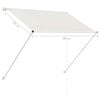 vidaXL Tenda da Sole Retrattile 100x150 cm Crema