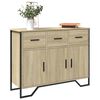 vidaXL Credenza Rovere Sonoma 97x32,5x74,5 cm in Legno Multistrato