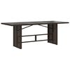 vidaXL Set da Pranzo da Giardino 9pz con Cuscini Marrone in Polyrattan