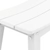 vidaXL Sgabello da bar 2 pcs Bianco 52 x 43 x 73.5cm HDPE