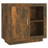 vidaXL Credenza Rovere Fumo 80x40x75 cm