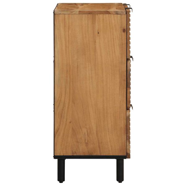 vidaXL Credenza 60x33x75 cm in Legno Massello di Acacia