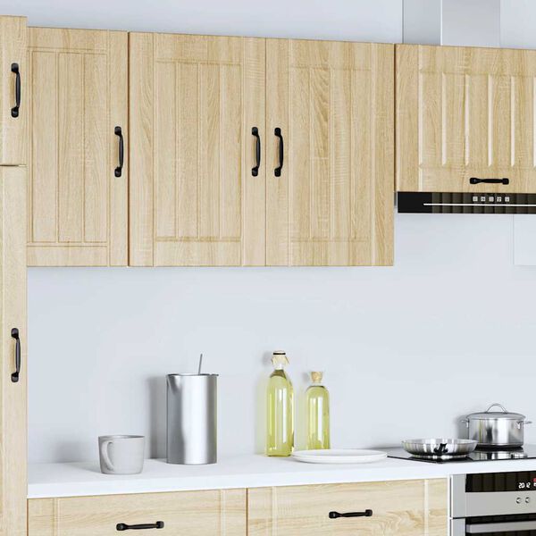 vidaXL Pensile da Cucina Lucca Rovere Sonoma in Legno Multistrato