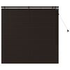 vidaXL Tenda Veneziana Marrone Scuro 125 x 130 cm 35 mm