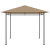 vidaXL Gazebo 3x3x2,7 m Grigio Talpa 180 g/m²