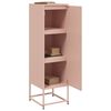 vidaXL Credenza Rosa 36x39x123 cm in Acciaio